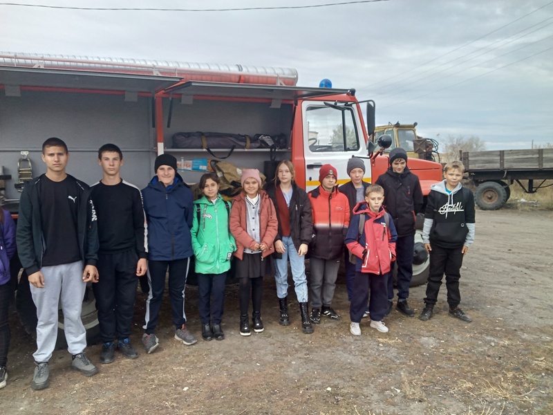 В пожарной части с. Сухмень.