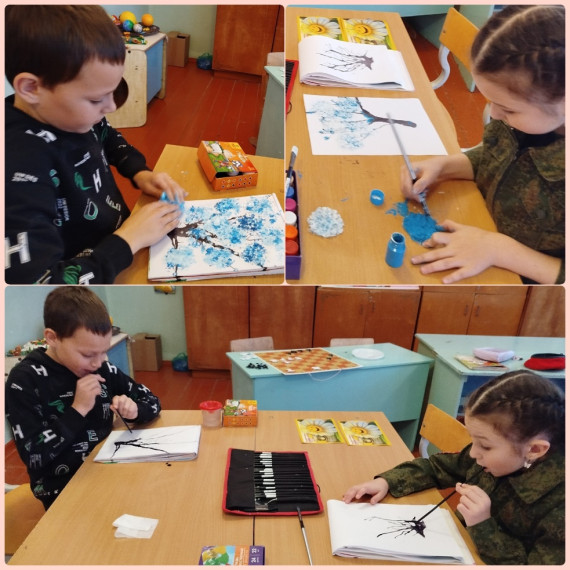 Зимнее дерево.